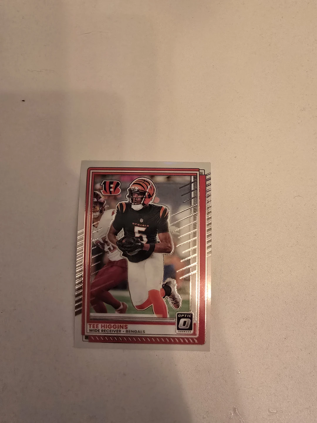 Panini 2023 Donruss Optic Tee Higgins Bengals Football Card