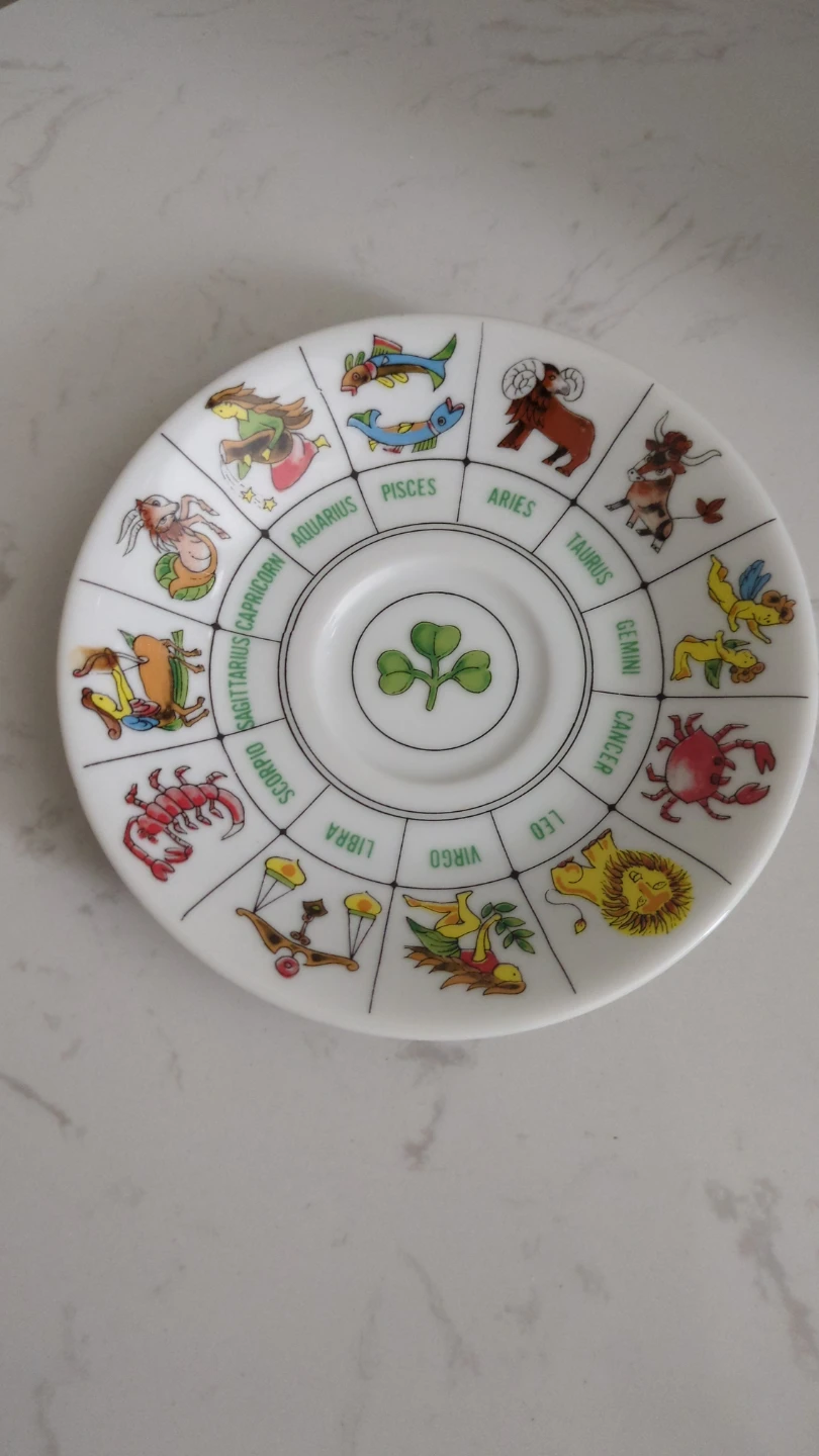 International Collectors Guild Zodiac Cup and Saucer Set - photo 2