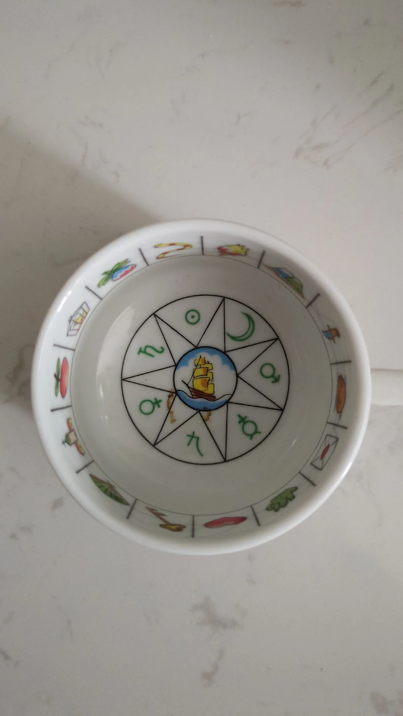 International Collectors Guild Zodiac Cup and Saucer Set - photo 3