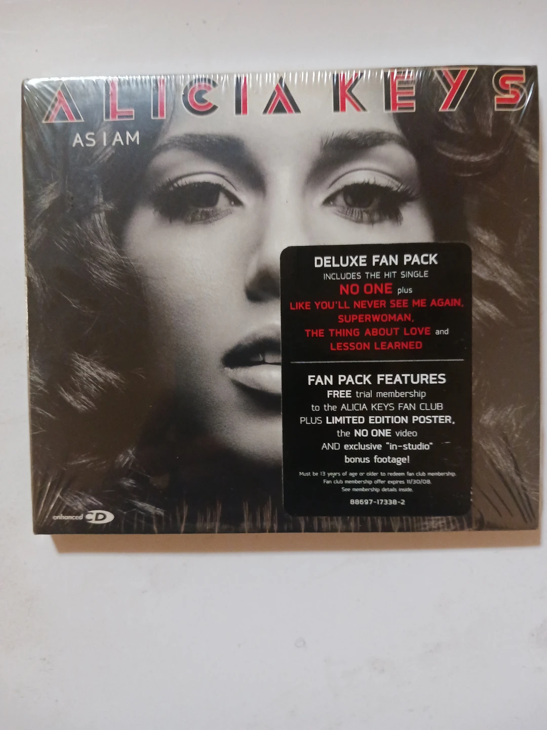 Alicia Keys As I Am Deluxe Fan Pack CD