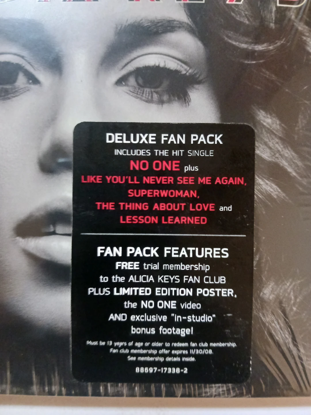 Alicia Keys As I Am Deluxe Fan Pack CD - photo 3