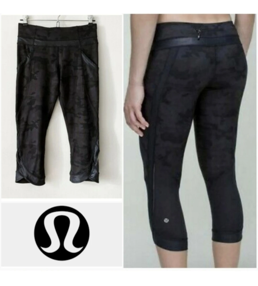Lululemon Camo Crop Leggings