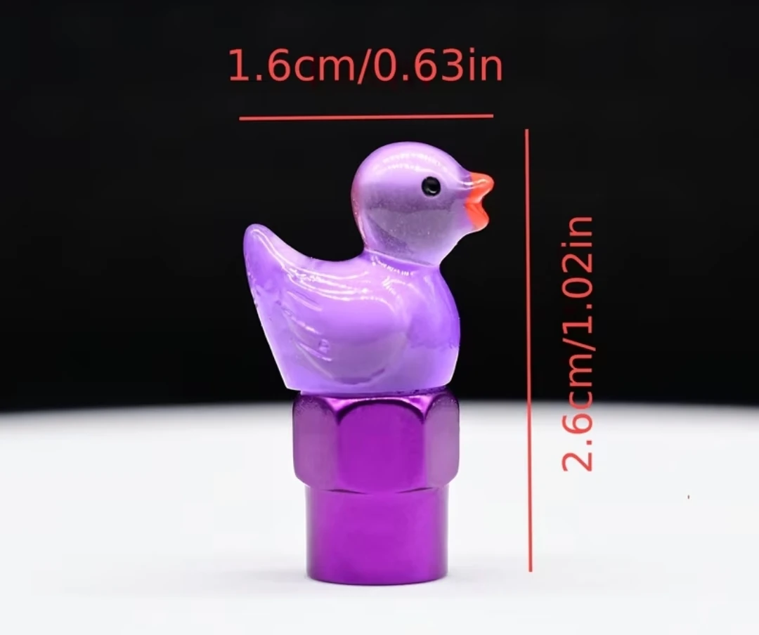DUCK TIRE VALVE CAPS SET OF 4 - photo 3