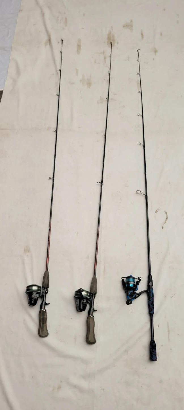 Fishing Rods with Reels complete sets