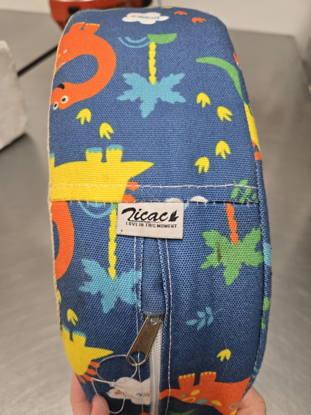 TicTac Dinosaur Print Round seat cushio. Pouch - photo 2