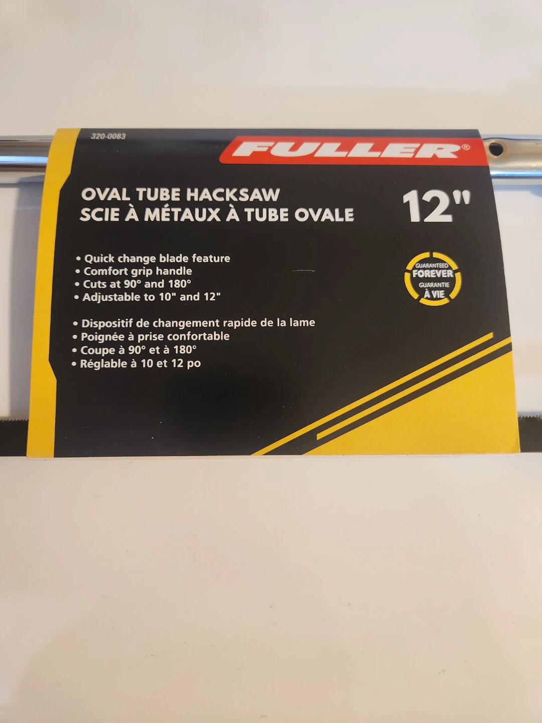 Fuller Oval Tube Hacksaw - 12 inch - photo 2