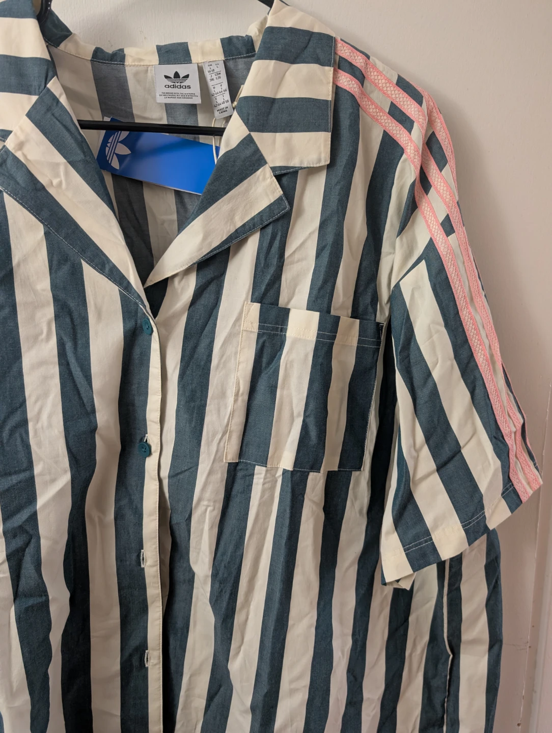 Adidas Resort 3-Stripes Shirt Large- unisex - photo 4
