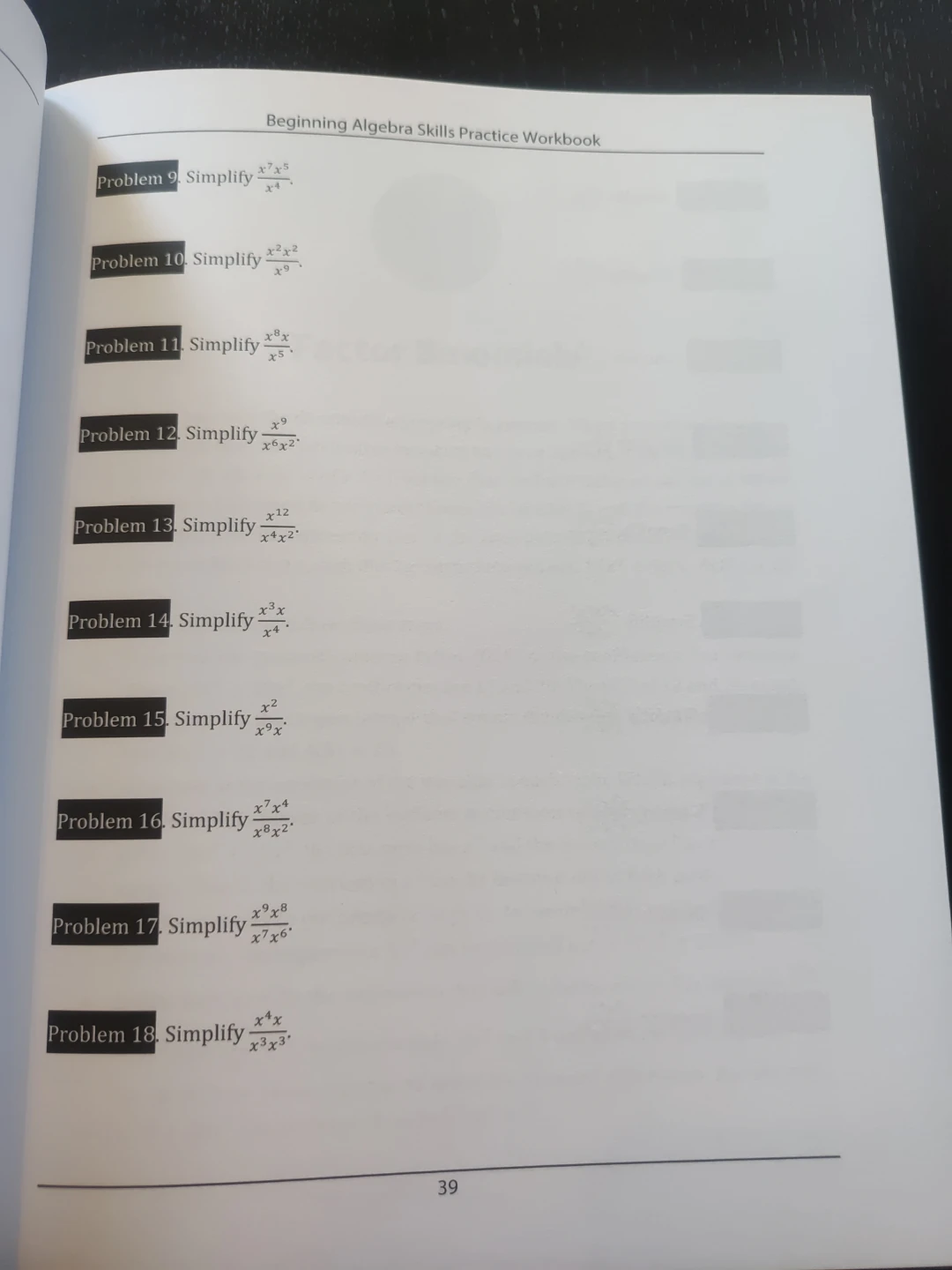 Beginning Algebra Skills Practice Workbook by Chris McMullen - photo 3