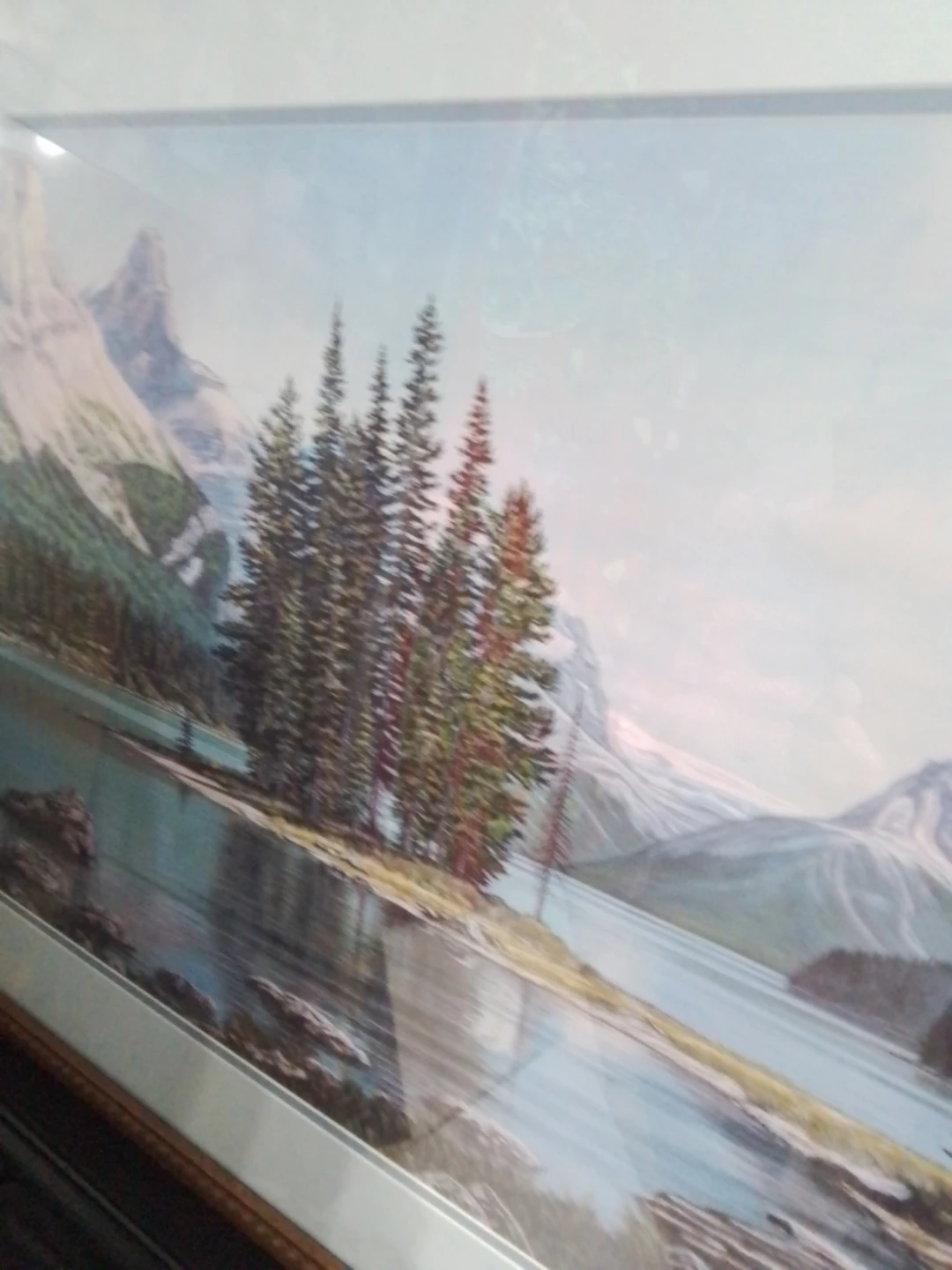 Framed Landscape Painting by L. A. Chabot - photo 5