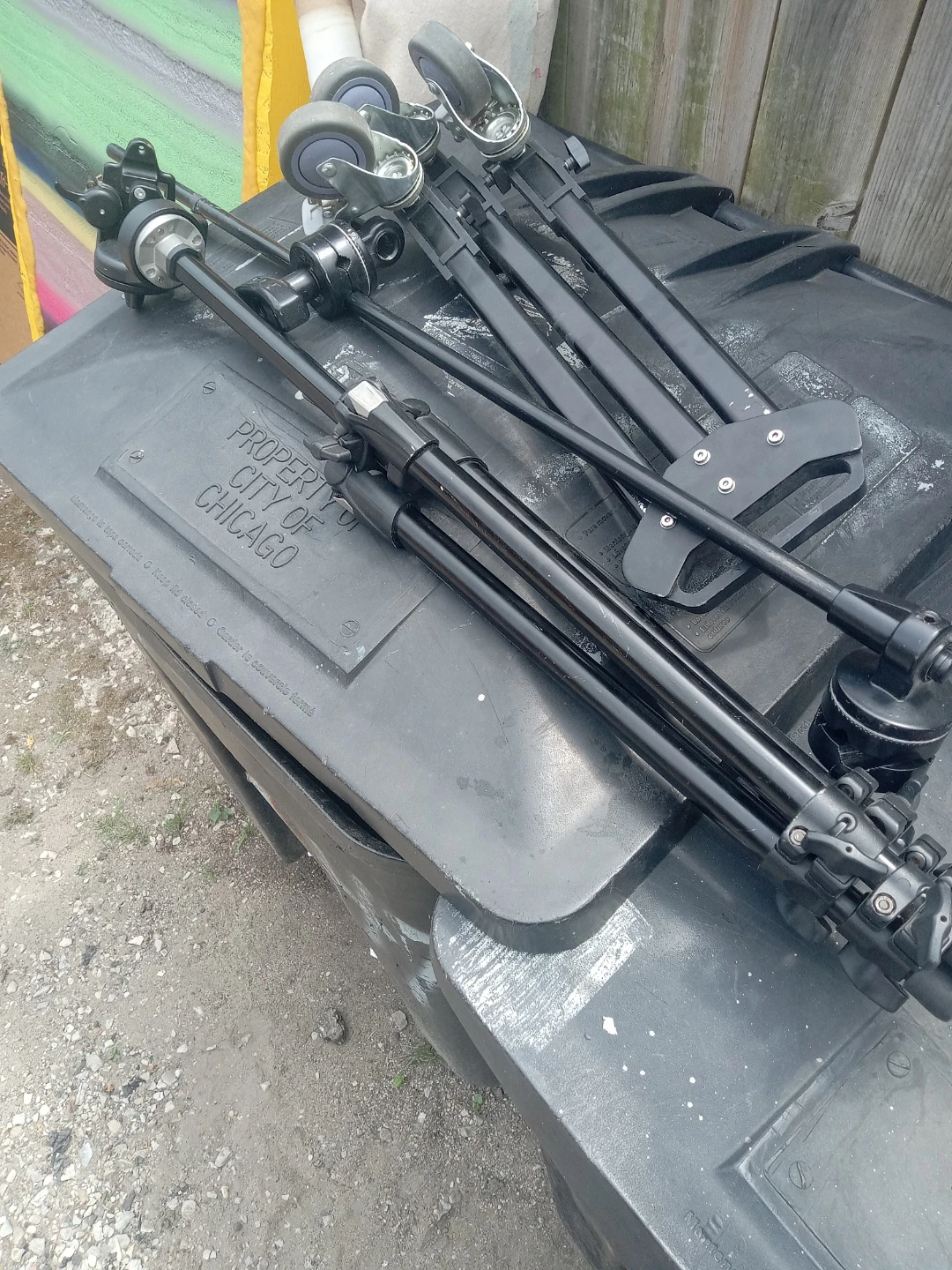 Camera Dolly Set with Wheels