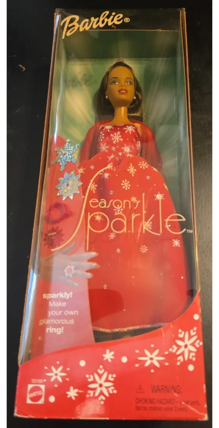 Barbie "Season's Sparkle" Doll