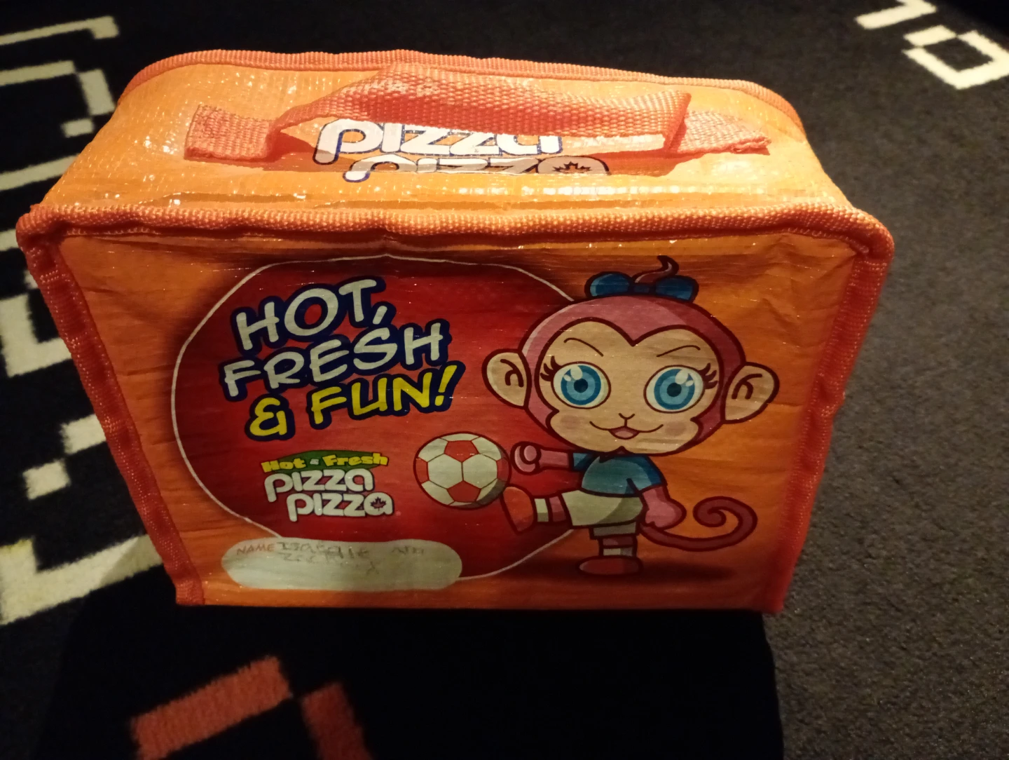 Pizza Pizza Insulated Lunch Bag