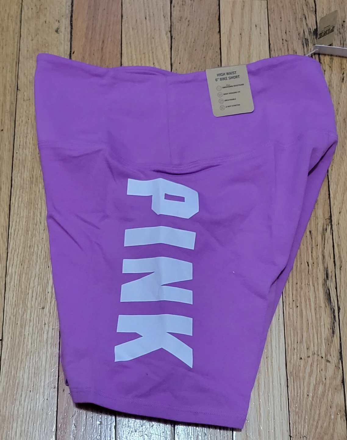 Victoria's Secret PINK High Waist 6" Bike Shorts Size M