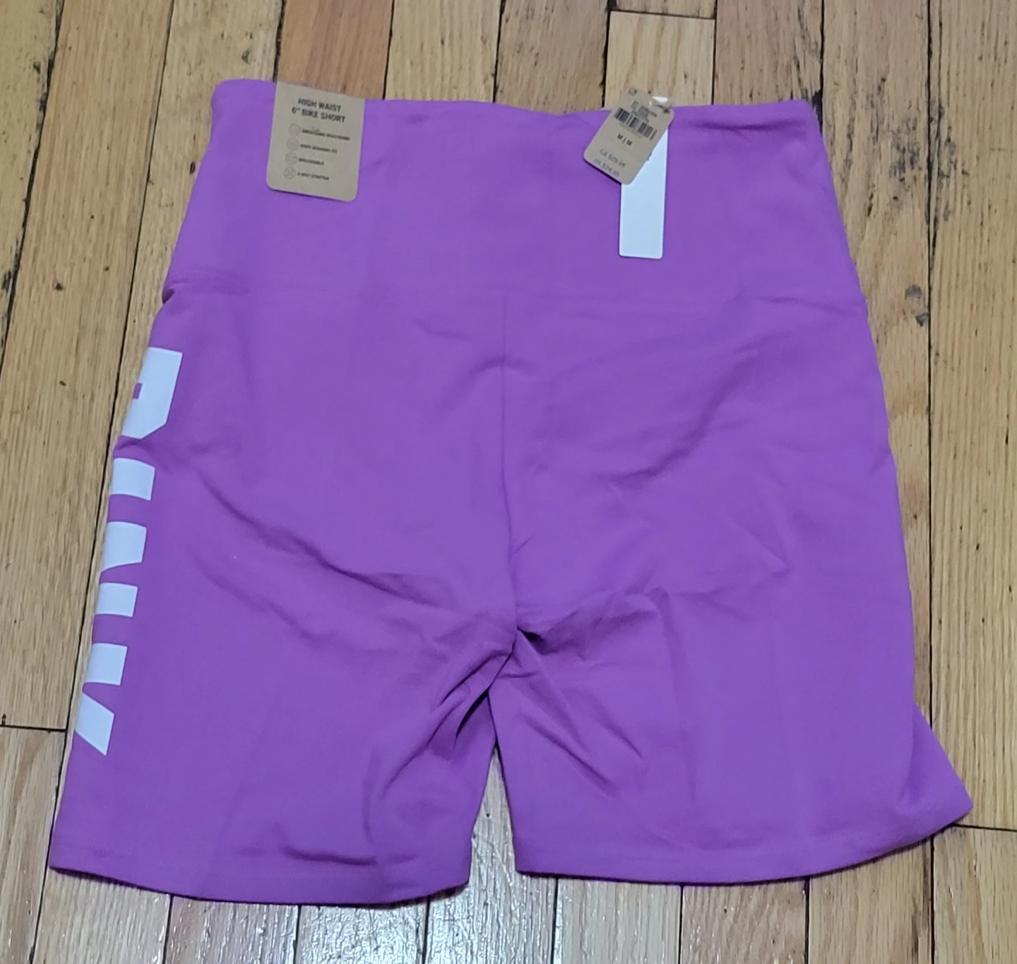 Victoria's Secret PINK High Waist 6" Bike Shorts Size M - photo 2