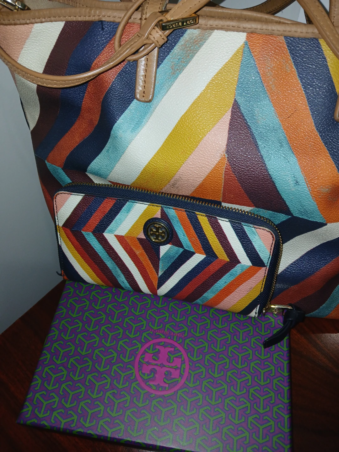 Tory Burch Tote Bag & Wallet Set - photo 2
