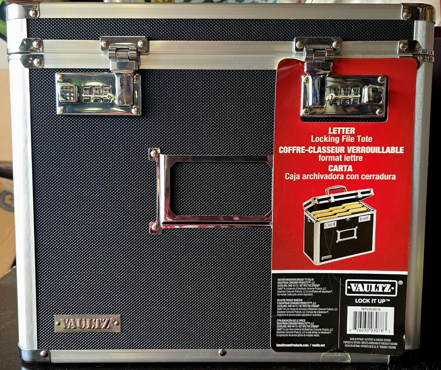 VAULTZ Locking Letter File Tote - photo 3
