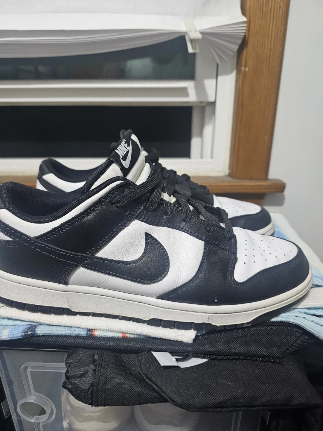 Nike Dunk PANDA Black White Men's Shoes - photo 2