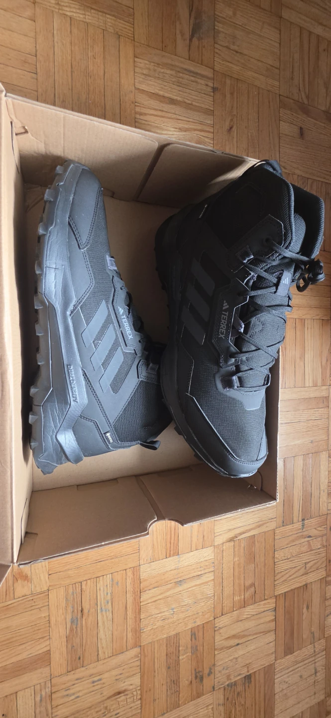 Adidas Terrex AX4 Mid GTX Hiking Boots Black - photo 5