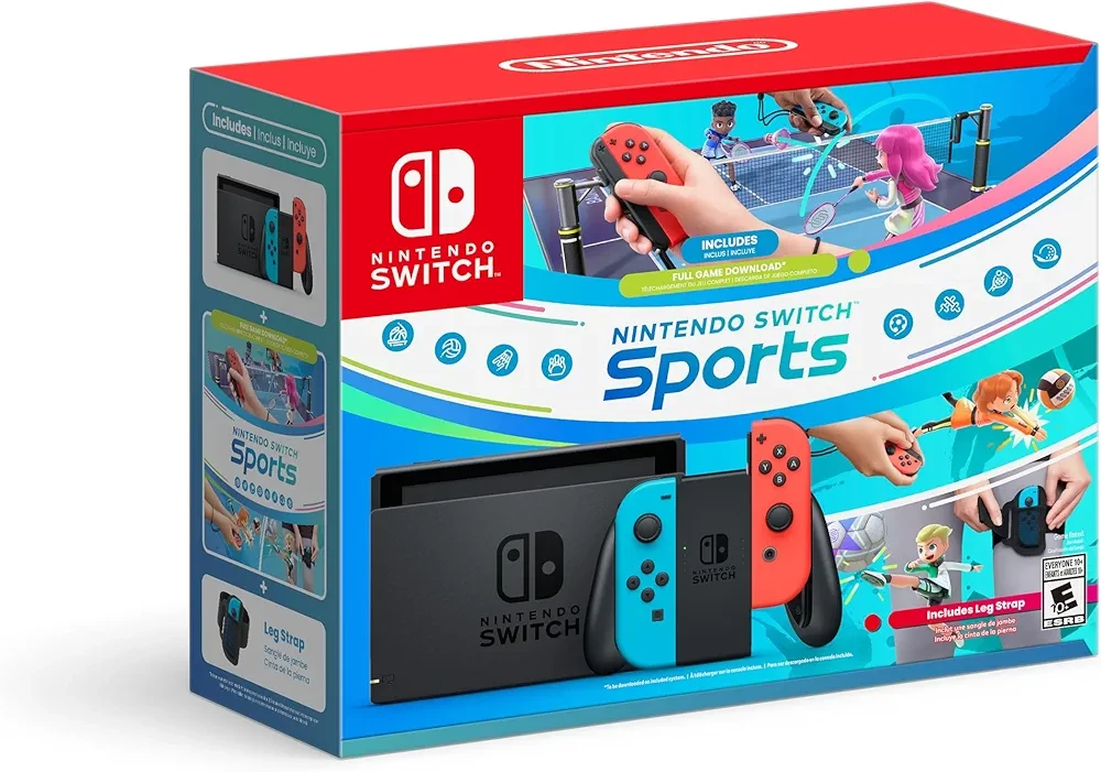 Nintendo Switch Console with "Sports" Game Bundle