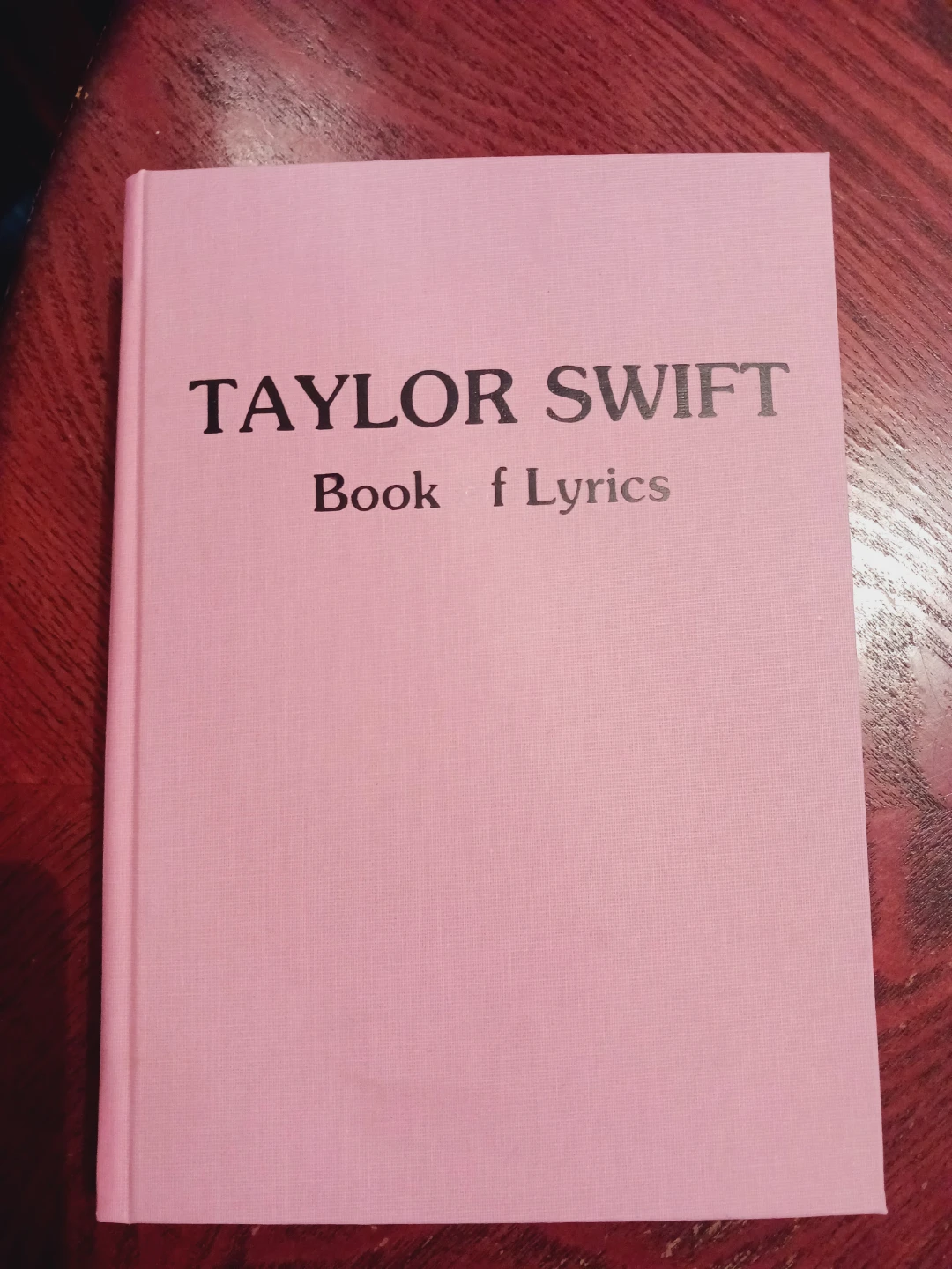Taylor Swift Book of Lyrics