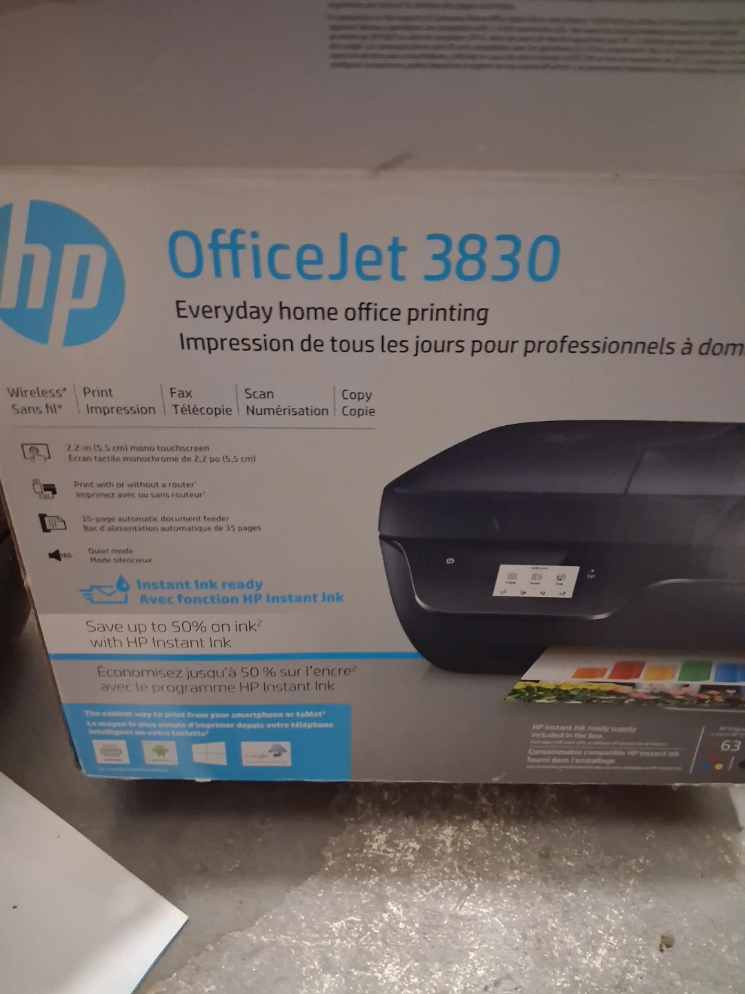 HP OfficeJet 3830 All-in-One Printer - photo 5