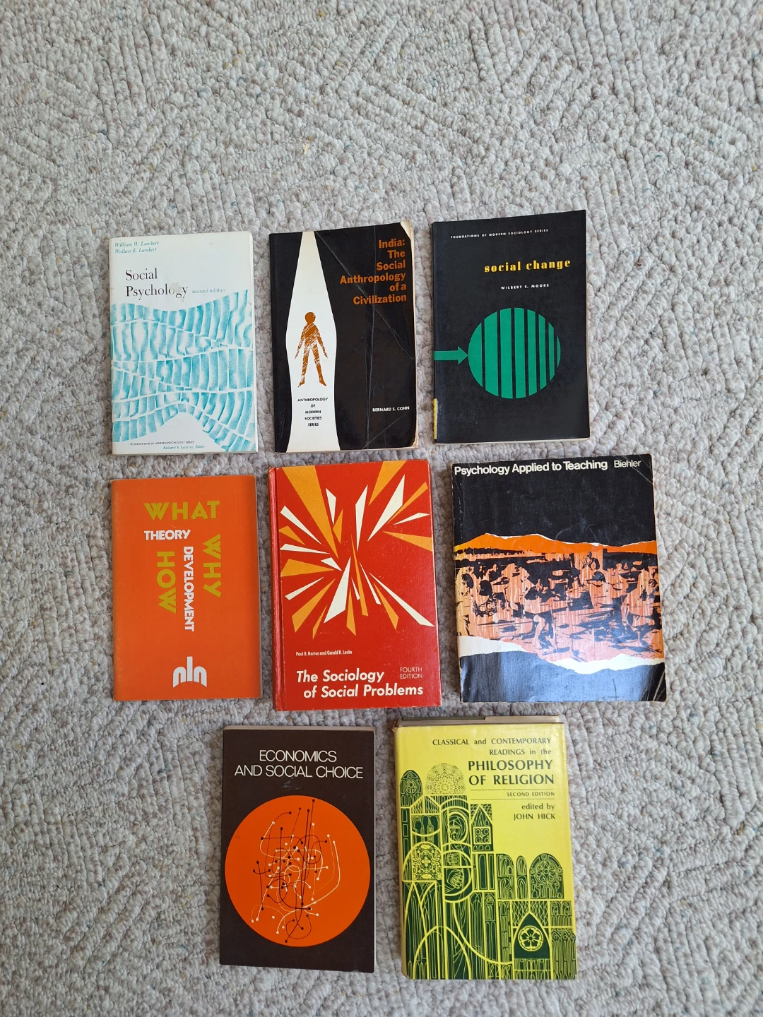 Assorted Sociology and Psychology Books