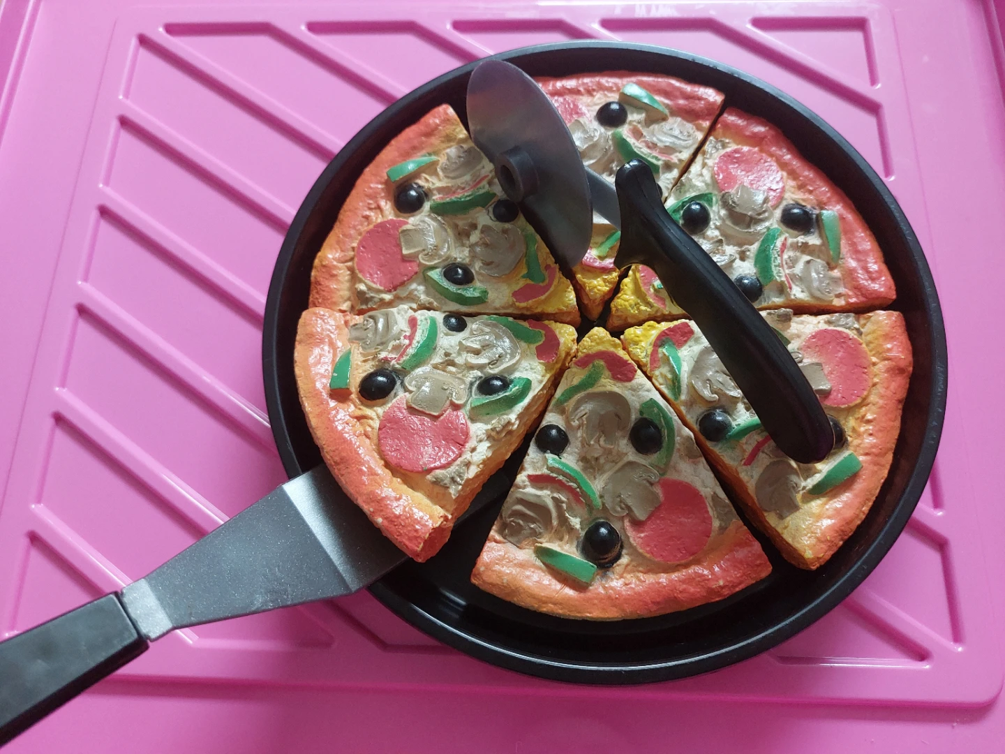 Play Food Cake and Pizza Set - photo 4