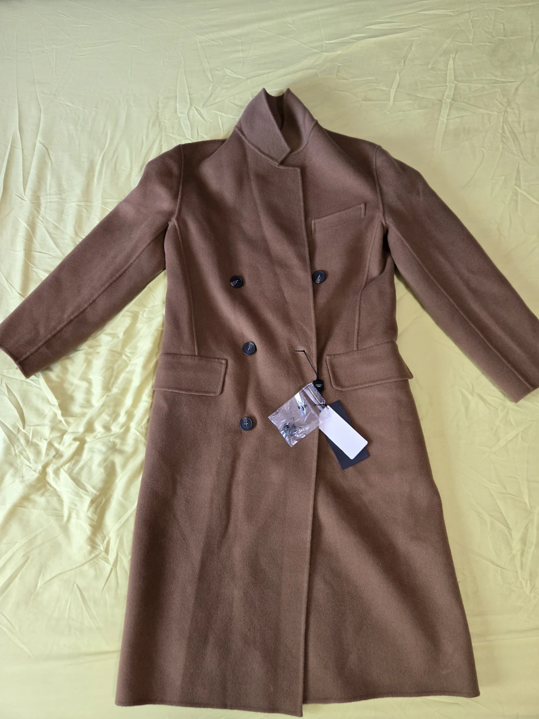 Max Mara Camel Wool Coat - photo 3