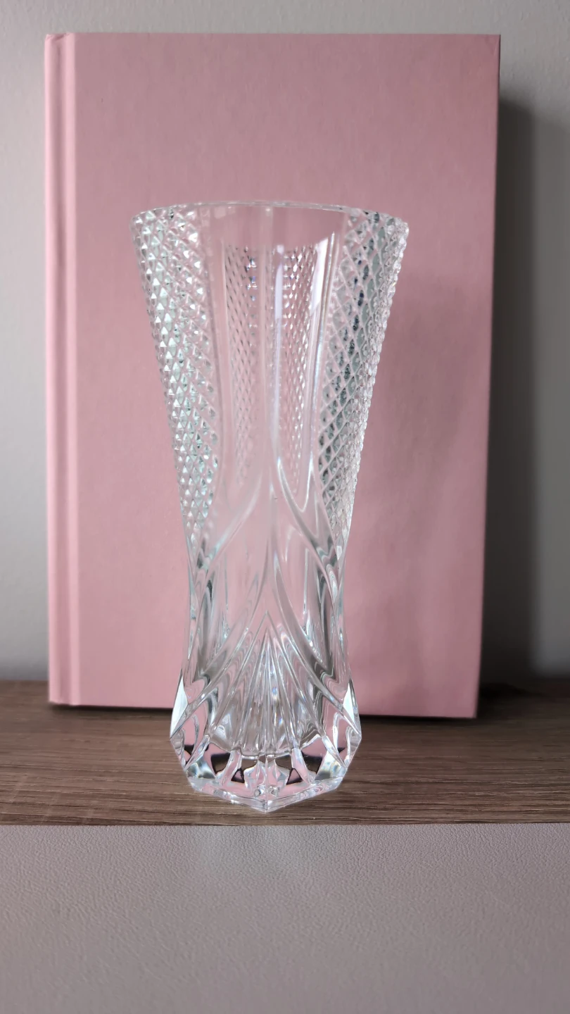 Vintage Avon Crystal Vase small