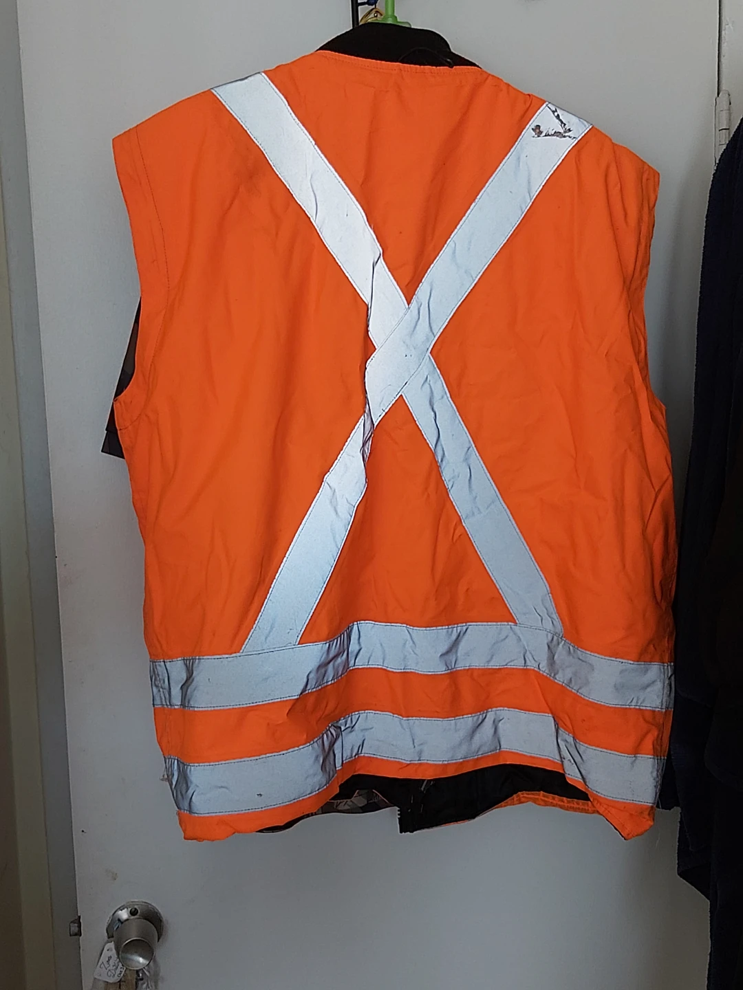 Orange High-Visibility Safety Vest - photo 2