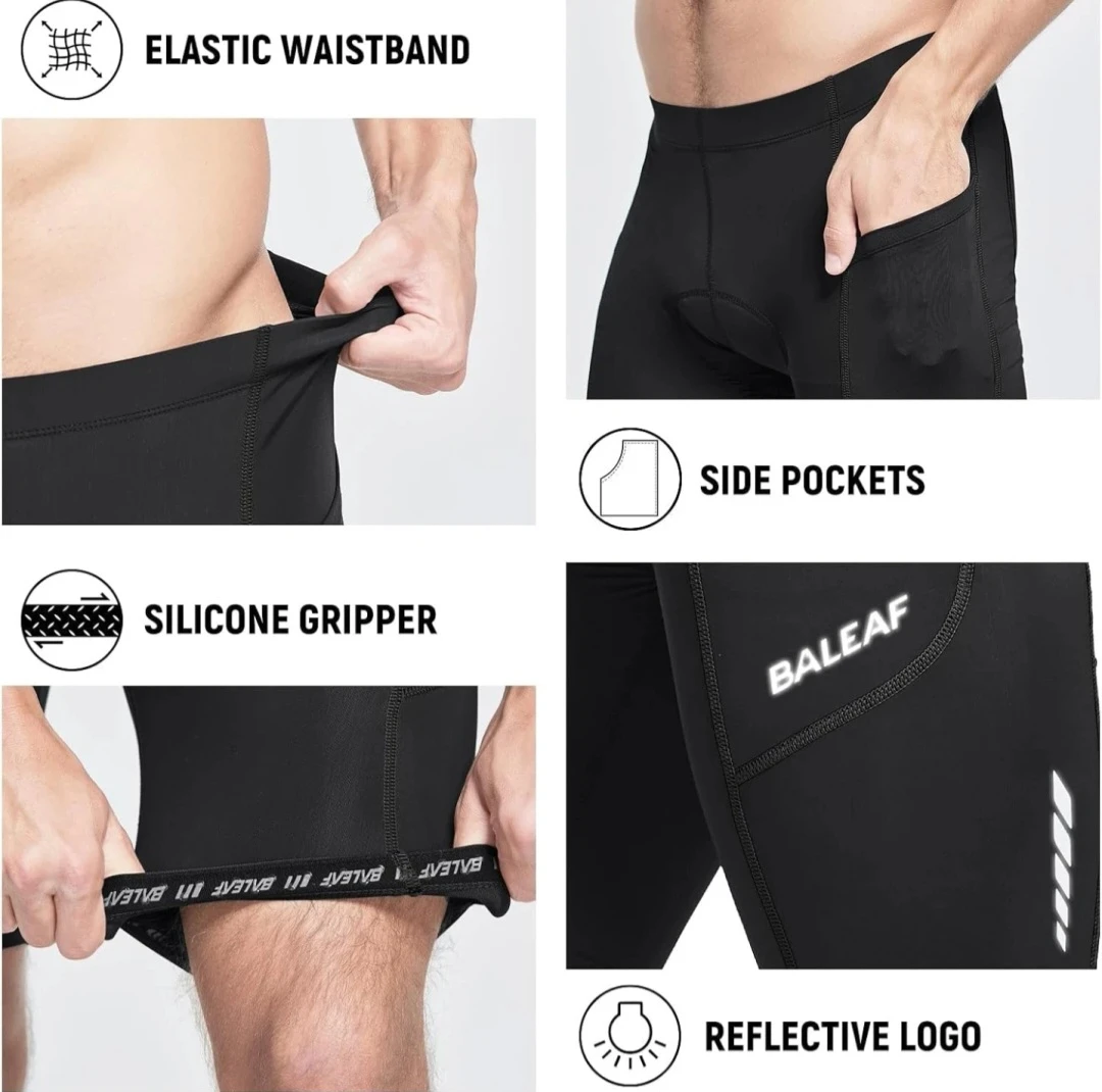 Baleaf Men's Cycling Shorts-Size S - photo 5