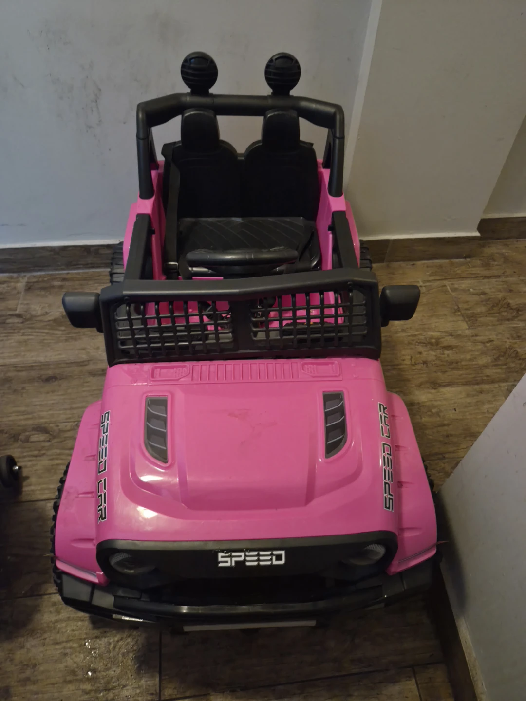 Pink "SPEED CAR" Ride-On Jeep for Kids - photo 2