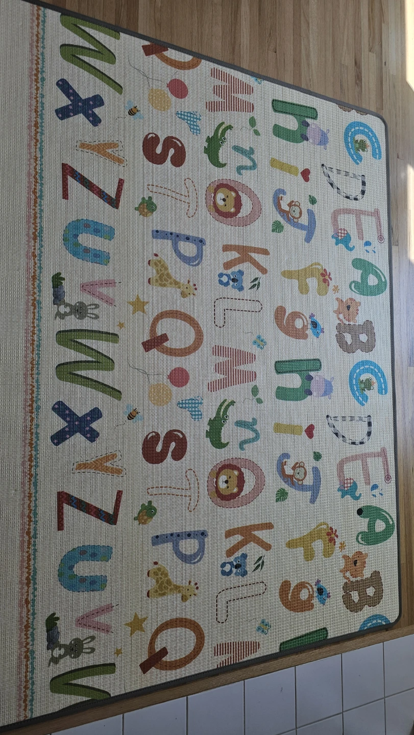 2-sided Alphabet and City Play Mat - photo 2