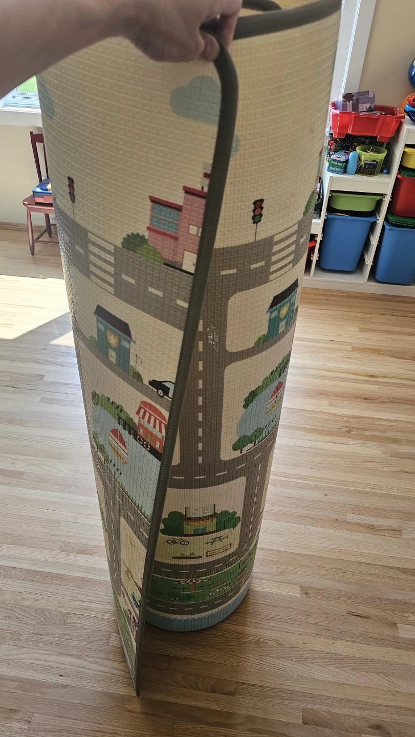 2-sided Alphabet and City Play Mat - photo 3