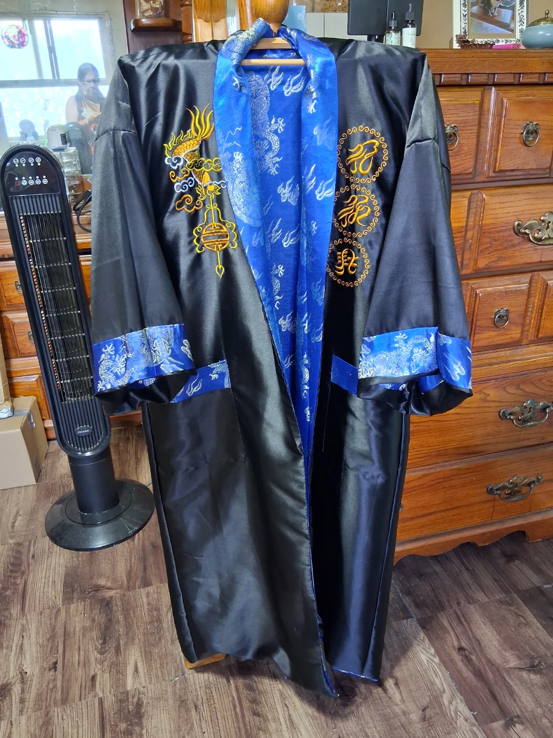 Dragon Print Kimono Robe - photo 2