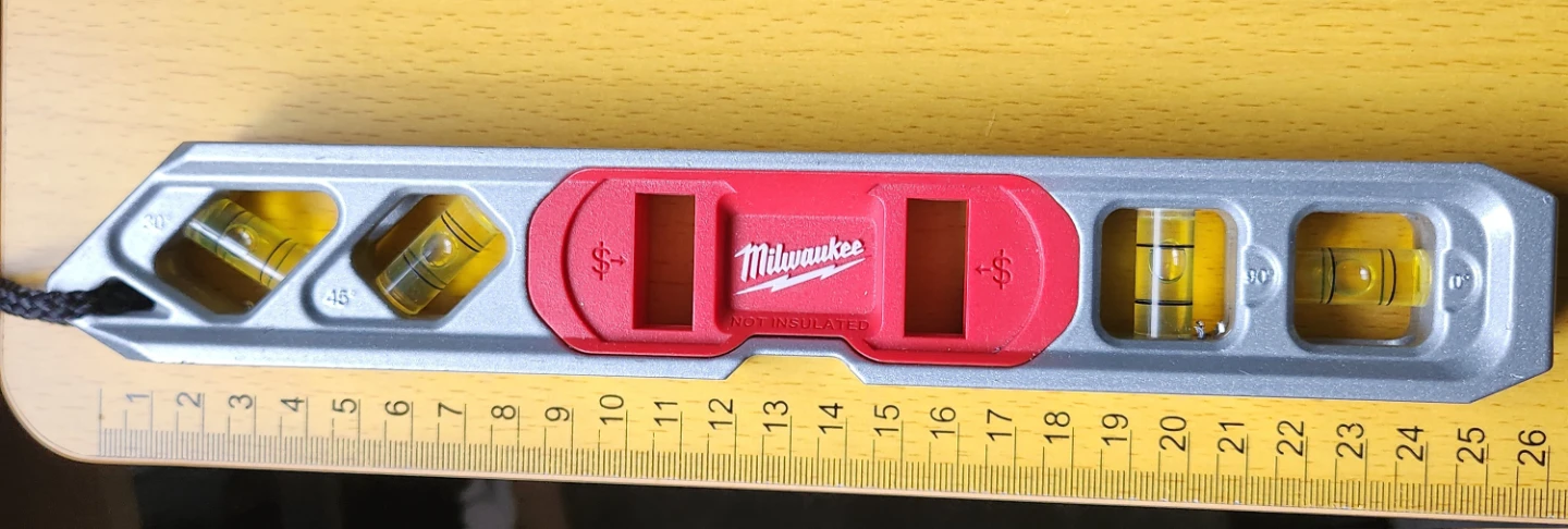 Milwaukee Torpedo 10" Level.