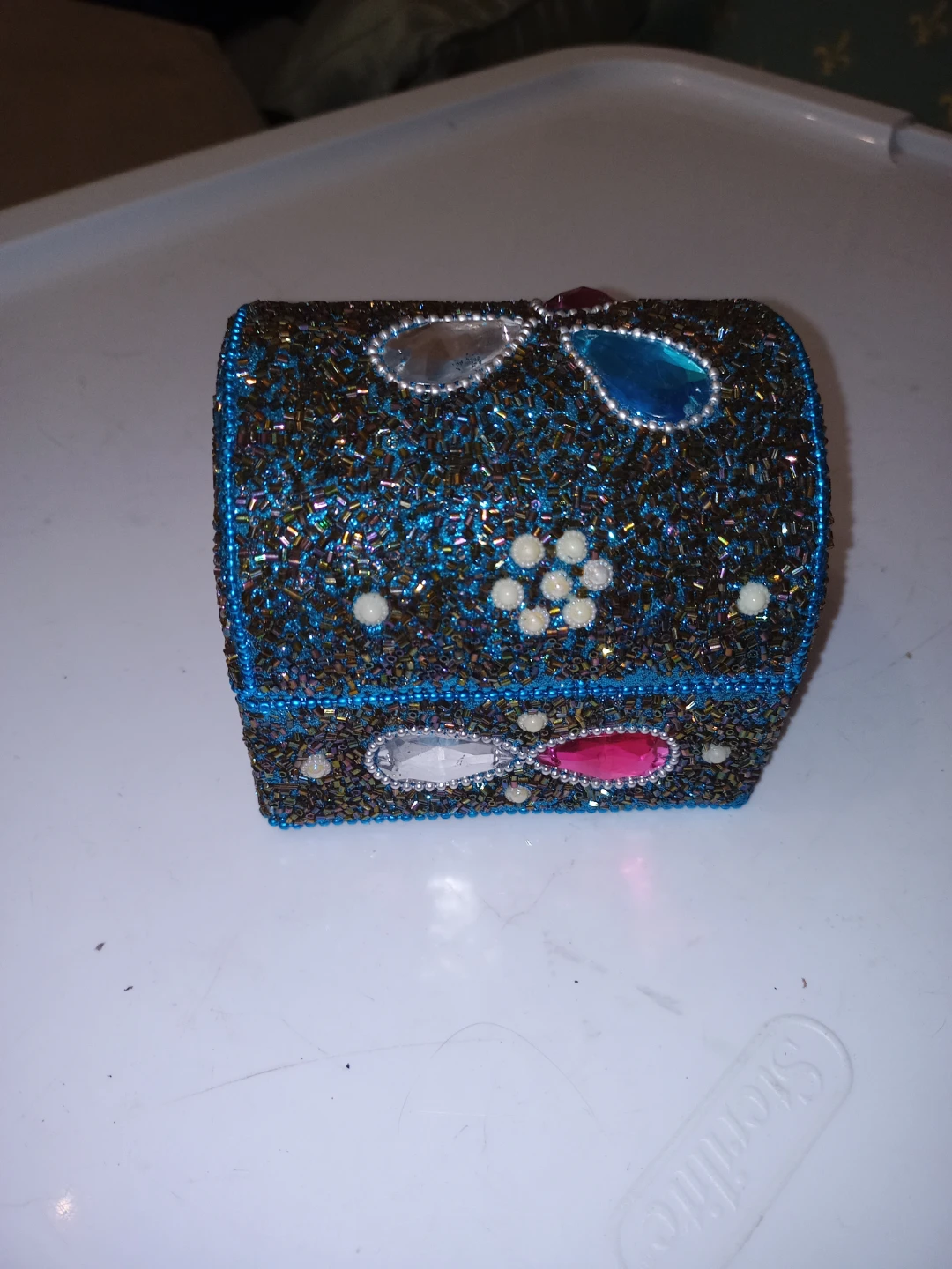 Rhinestone Trinket Box - photo 3