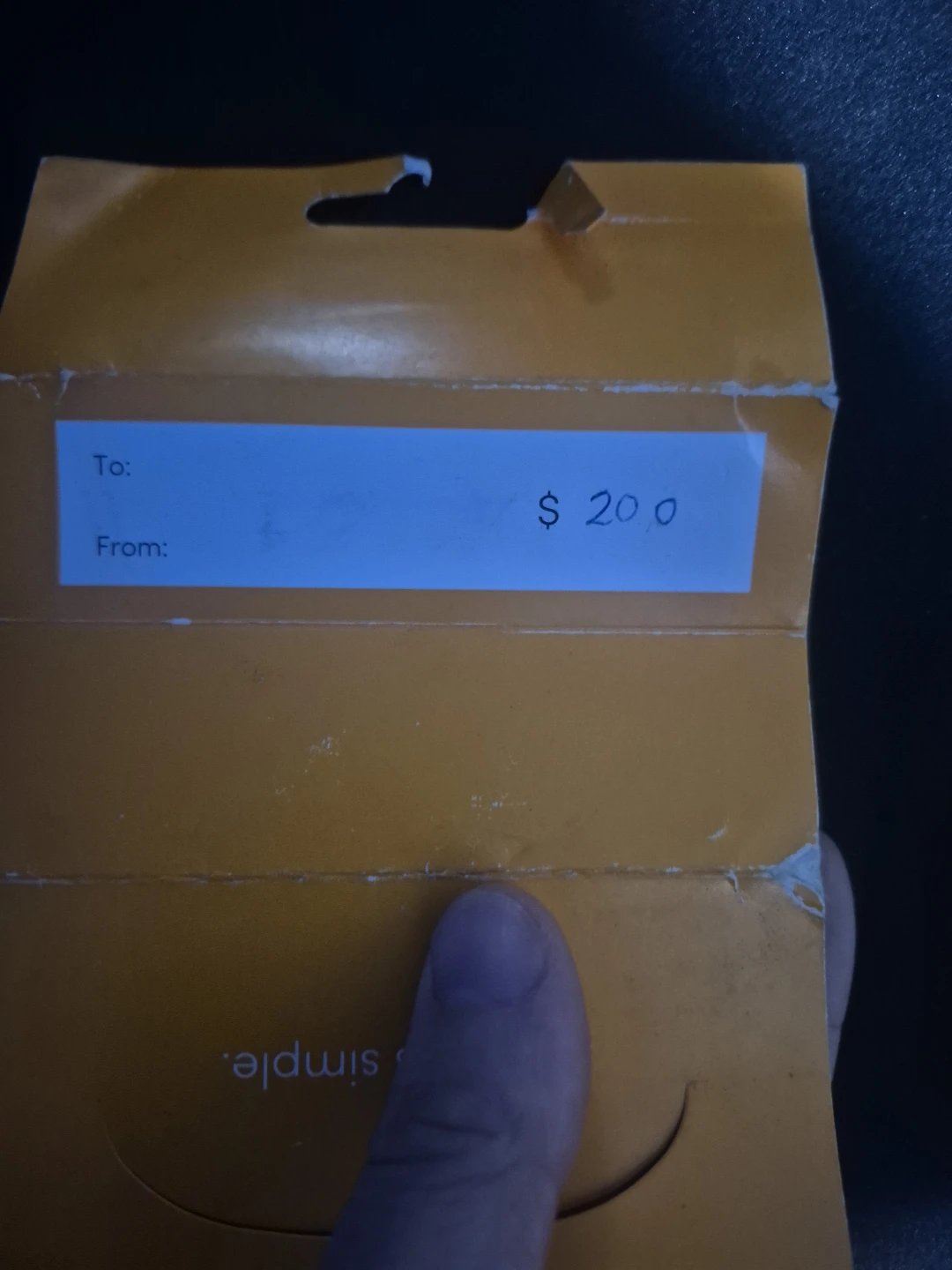 Mark's $200 Gift Card - photo 2