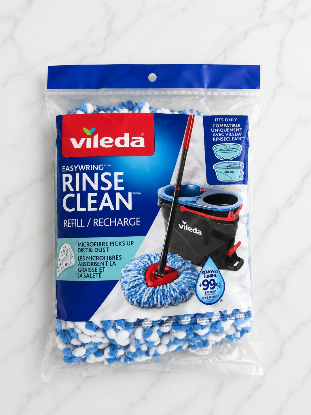 Vileda EasyWring Rinse Clean Mop Refill