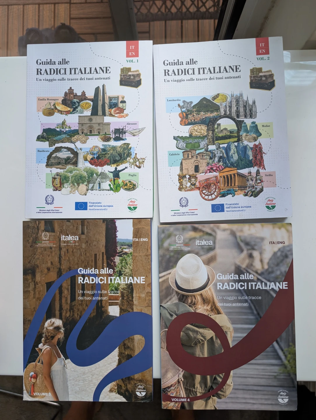 Guida alle Radici Italiane ITA-ENG (Volumes 1-4)
