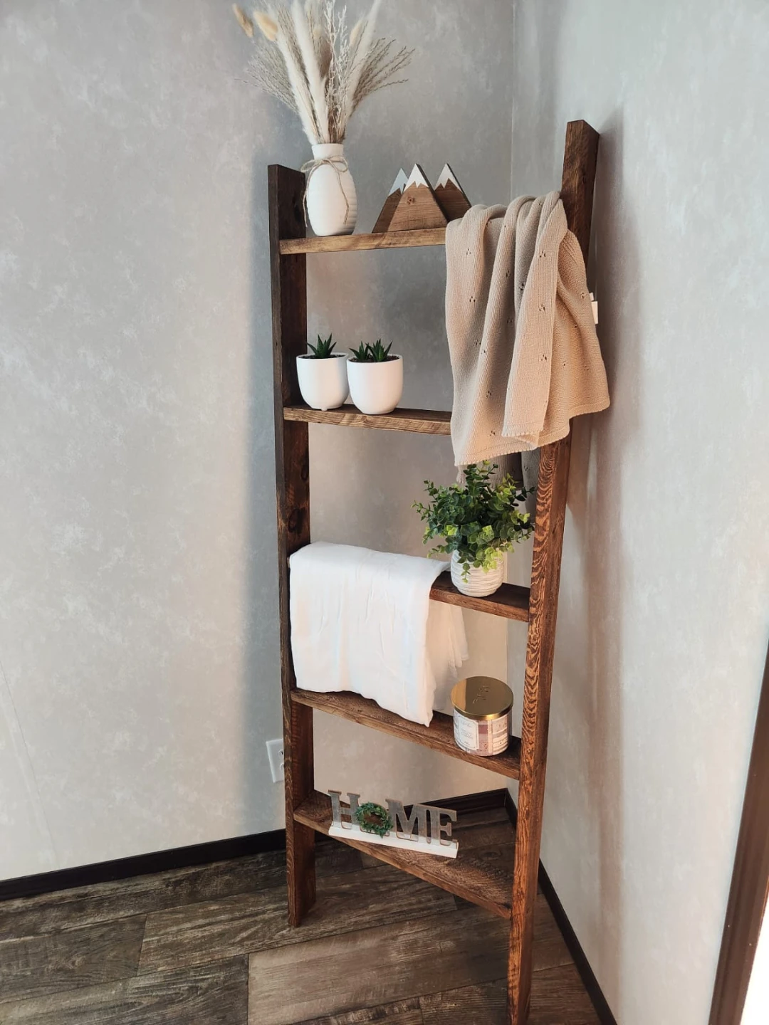 Wooden Decor Ladder - photo 2