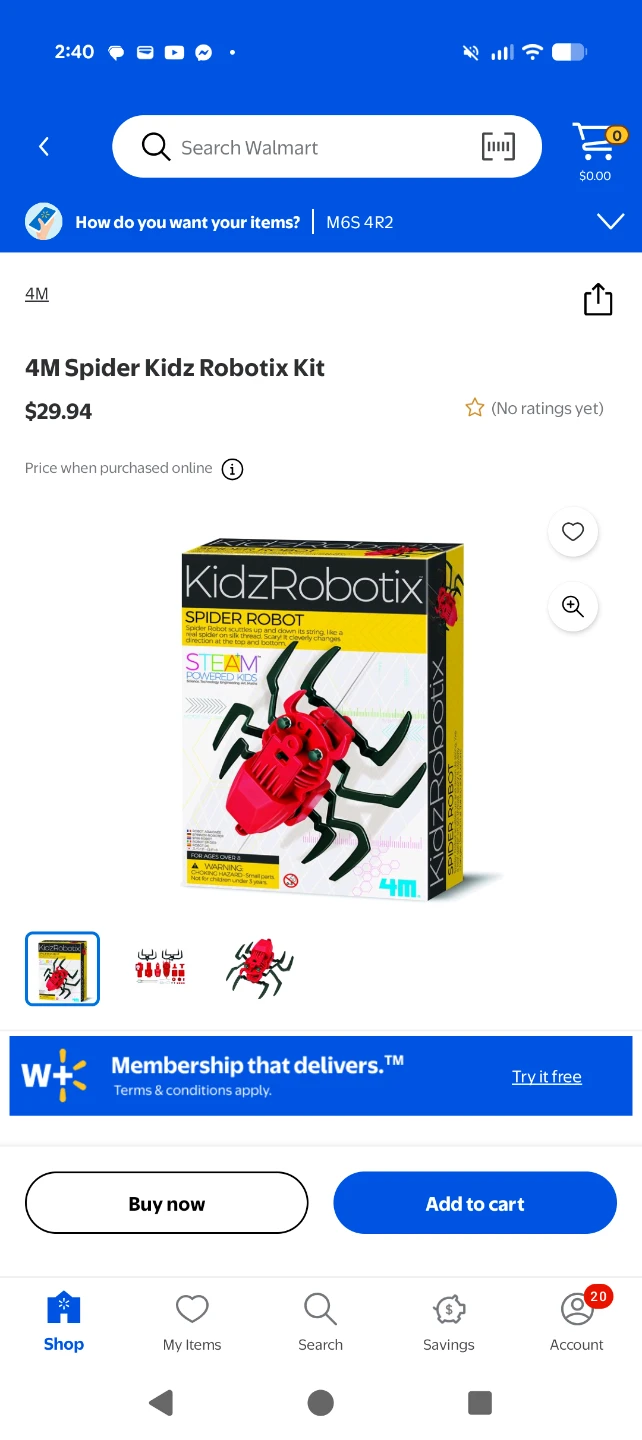 4M Spider Robot - photo 2