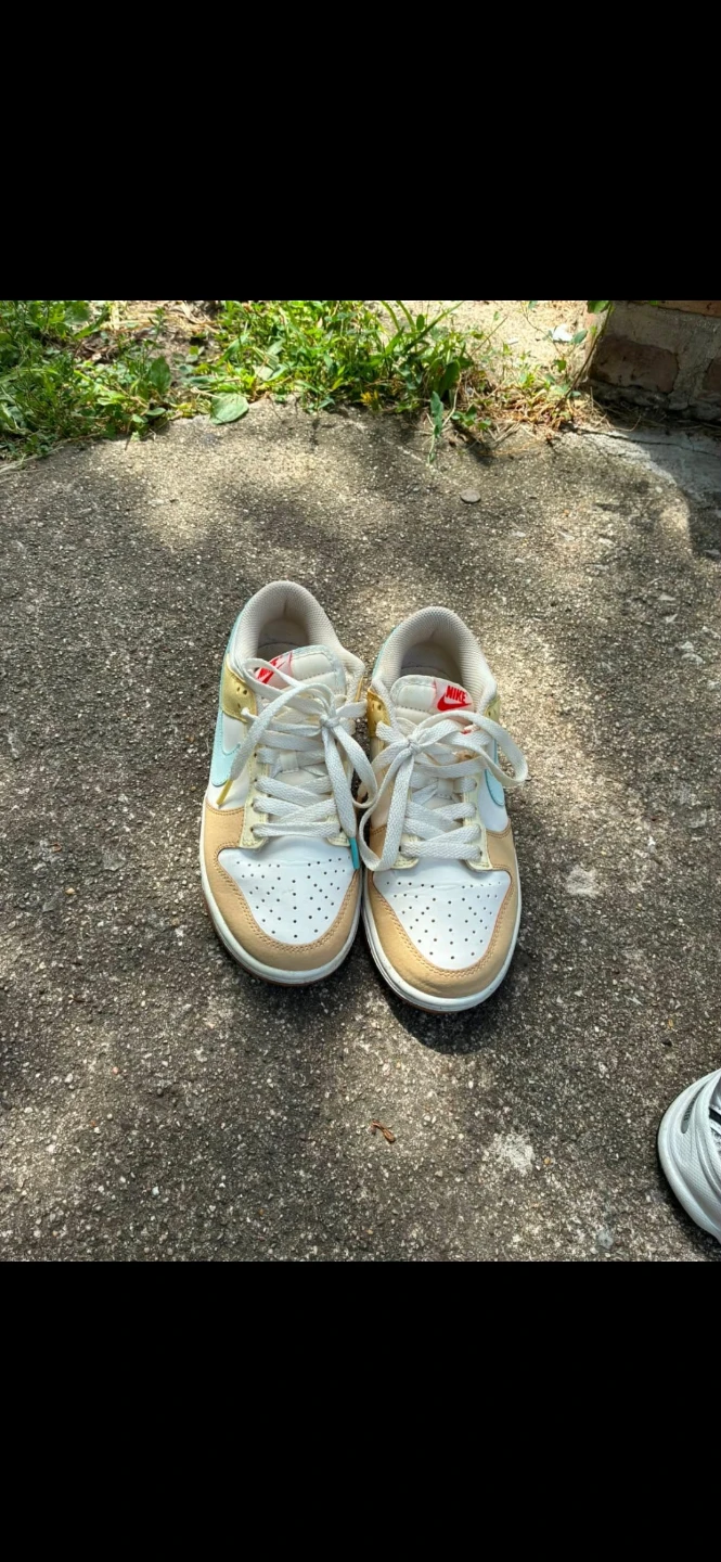 Nike Dunk Low "Yellow/Blue" Women's Sneakers