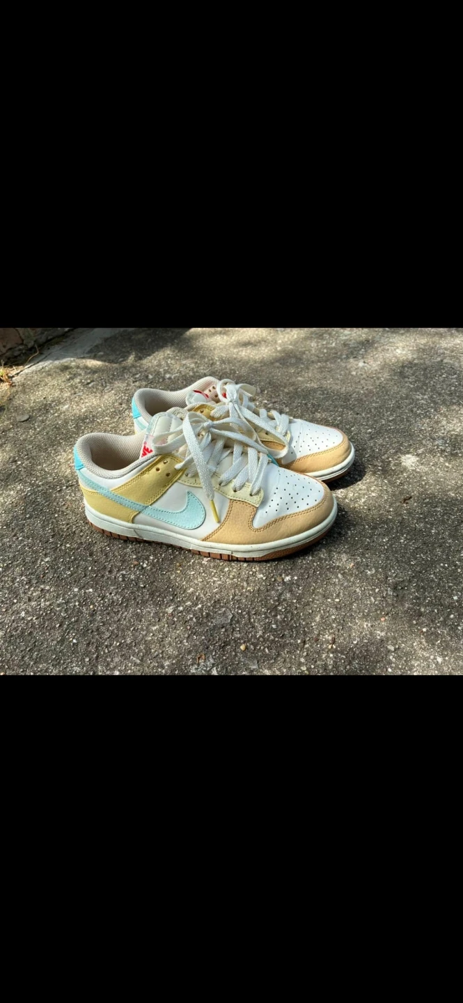 Nike Dunk Low "Yellow/Blue" Women's Sneakers - photo 2