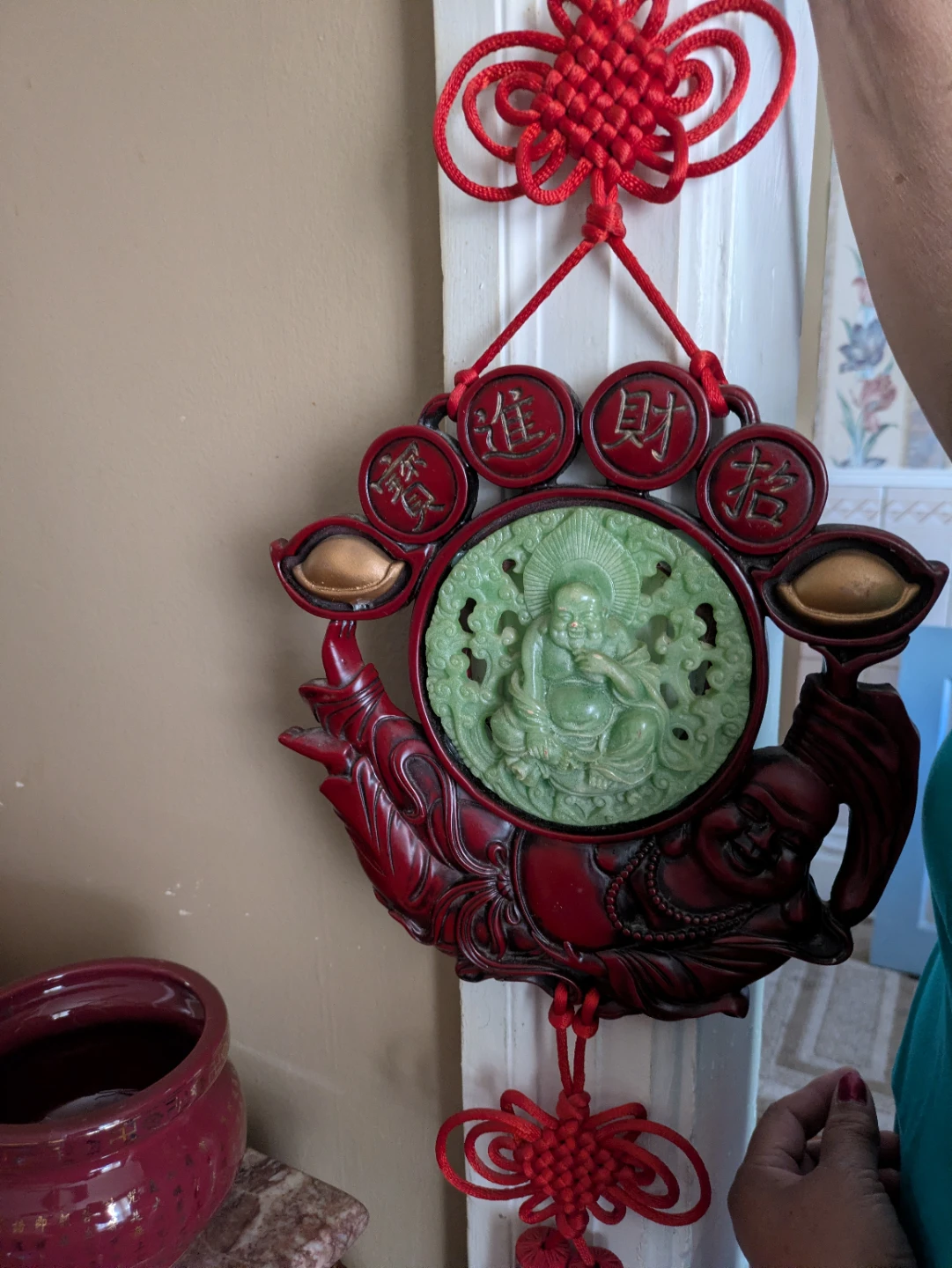 Stone table with Chinese decor - photo 2