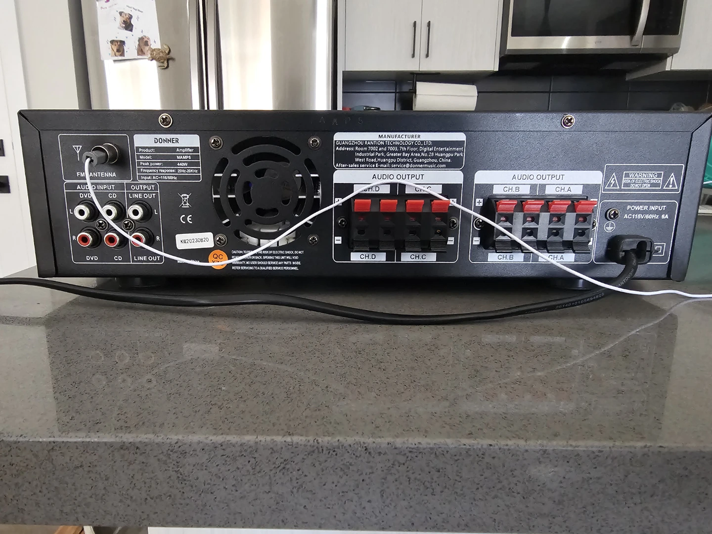 Donner MAMP5 Digital Bluetooth Amplifier - photo 2