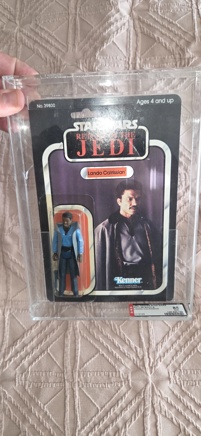 Graded 85 lando Calrissian ROTJ 1983