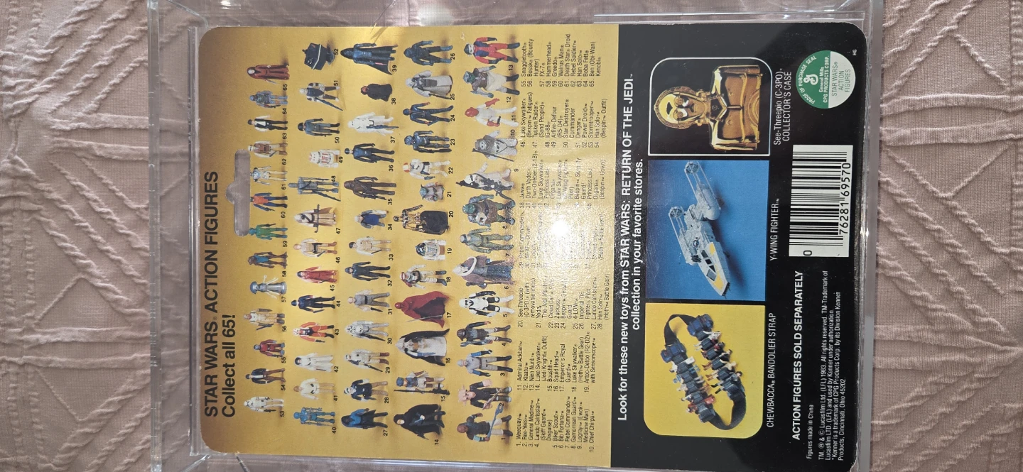 Graded 85 lando Calrissian ROTJ 1983 - photo 4