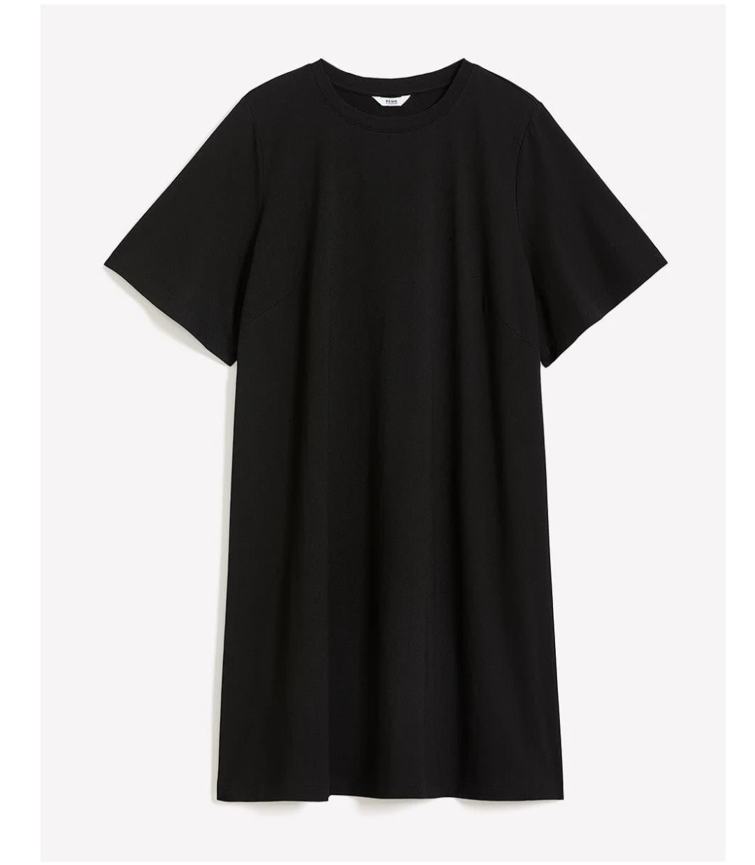 BLACK T-SHIRT DRESS - photo 5