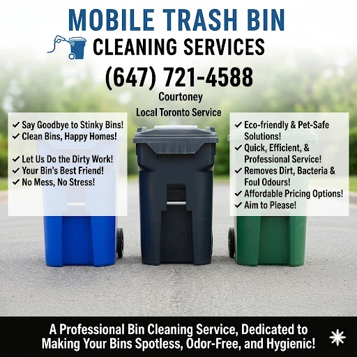 WASH AWAY STINKY🤢 TRASH BINS | PROFESSIONAL BIN CLEANER - photo 2